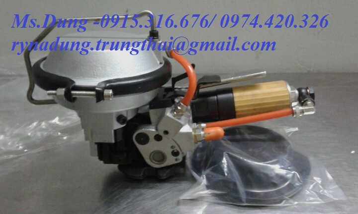 Máy siết đai thép 3 trong 1 dùng khí nén KZ-19 (Dây đai 16mm- 19mm)